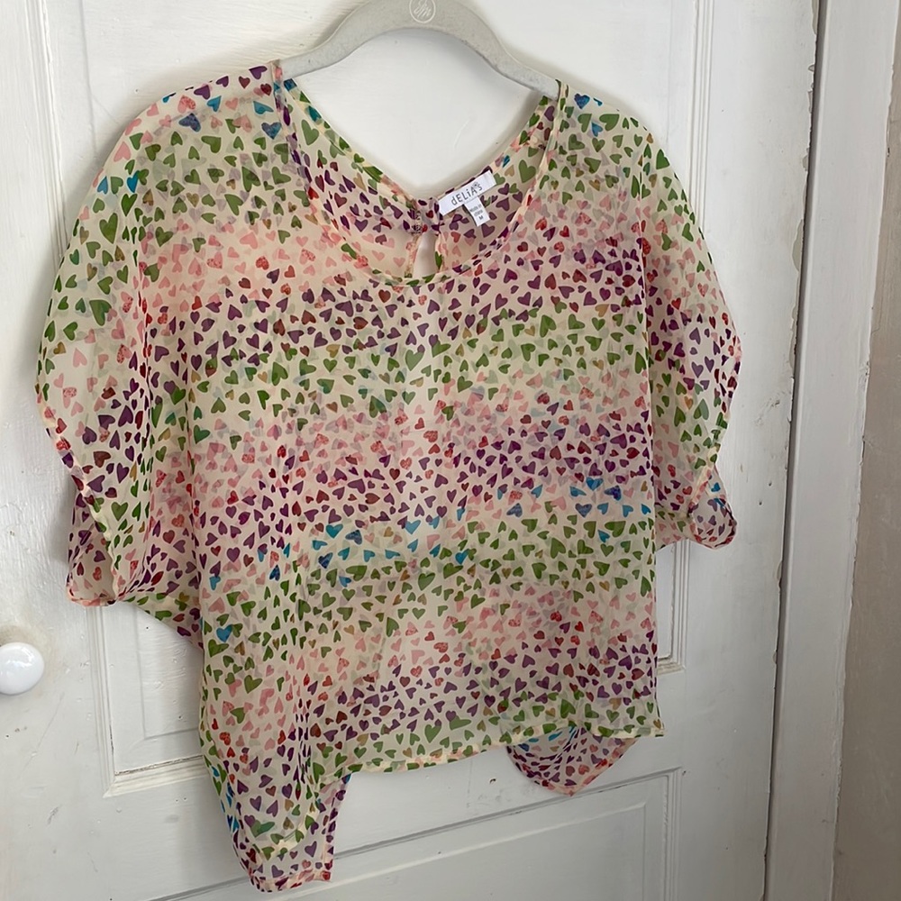 Heart blouse